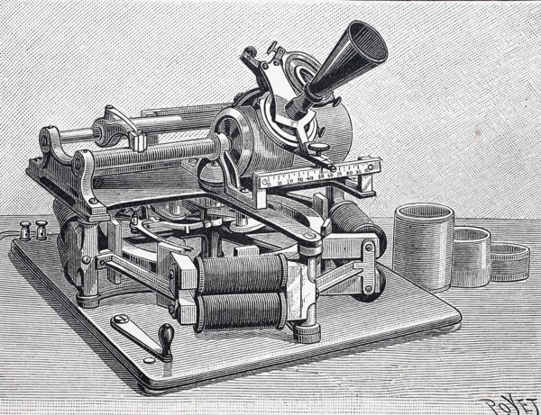 the phonograph of Thomas Edison