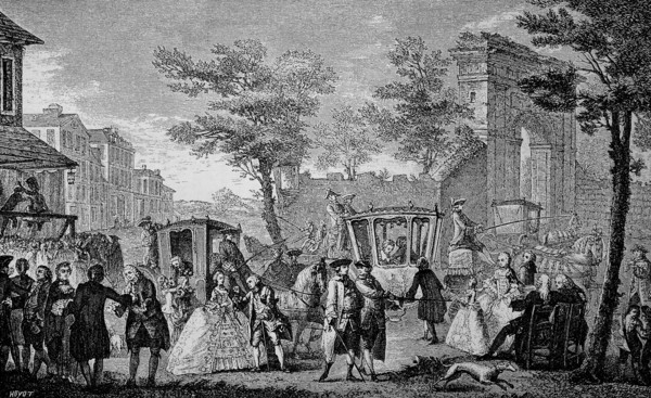 Image from the time of King Louis XV