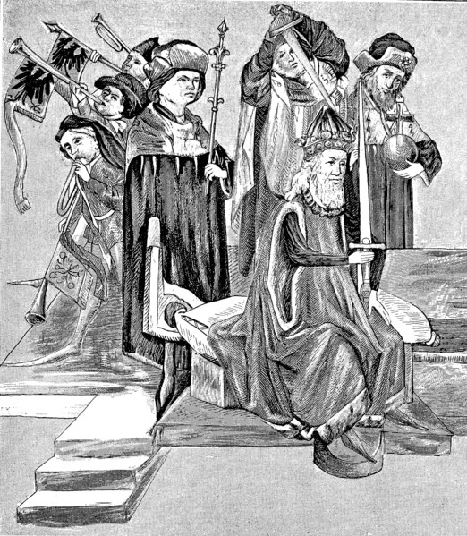 The enfeoffment of Burgrave Friedrich of Nuremberg with the Mark Brandenburg