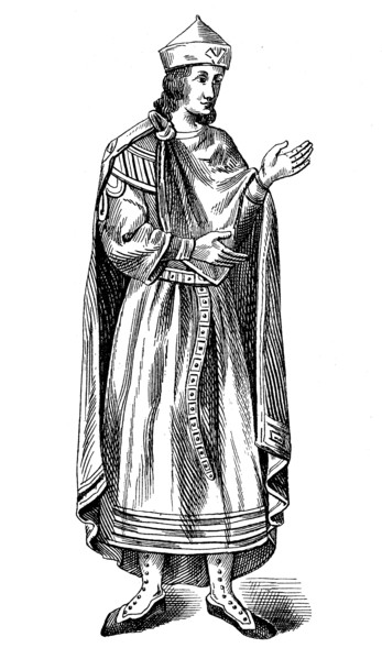 Venetian nobleman in the 12th century