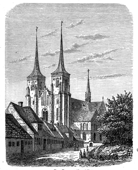 The cathedral in Roeskilde