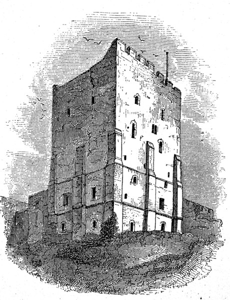 The Tower of Porchester Castle