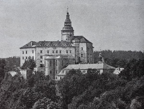 Friedland Castle in Bohemia