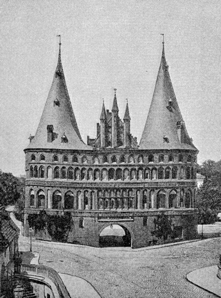 The Holsten Gate at Lübeck