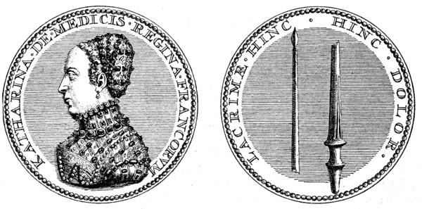 Medal on the death of King Henry II of France  /  Medaille auf den Tod König Heinrich II. von Frankreich
