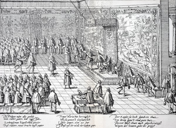 Abdication of Charles V.