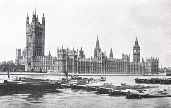 The Houses of Parliament in London