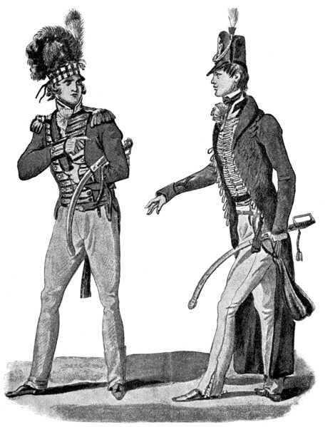 English and Scottish officer