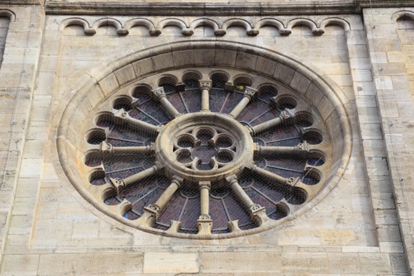 Rosette on the facade