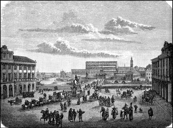 Palace Square in Stockholm