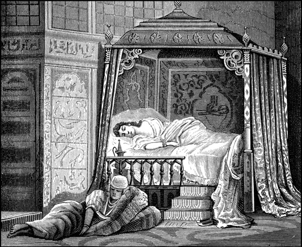 In the bedroom of a Kadine