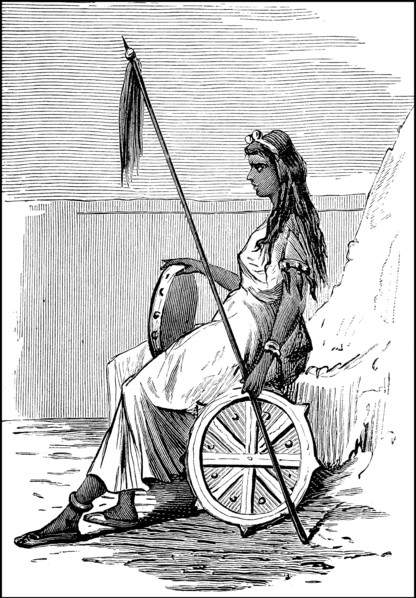 Woman shaman from Afghanistan