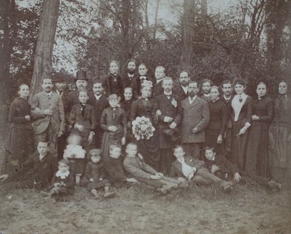 Familienfoto ankäßlich einer Silberhochzeit