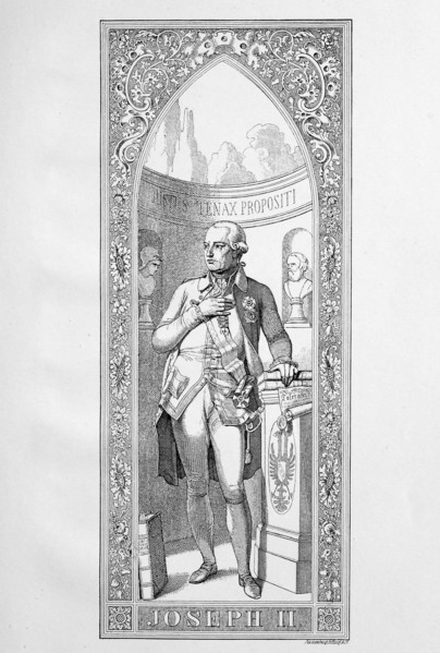 Joseph II (born March 13, 1741 † February 20, 1790) was from 1765 to 1790 as the first member of the House of Habsburg-Lorraine Emperor of the Holy Roman Empire  /  Joseph II. (* 13. Maerz 1741; † 20....
