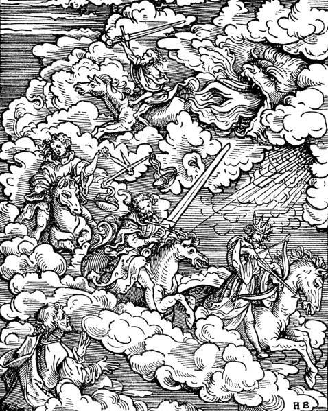 The apocalyptic riders