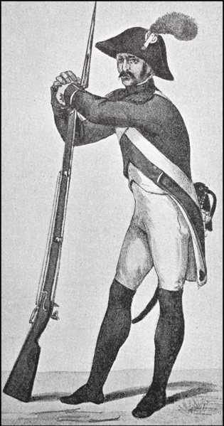 National Guardsman from the time of the Convant
