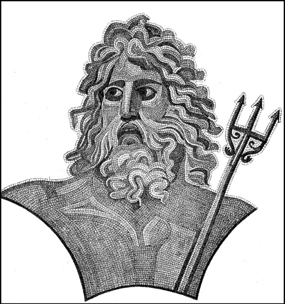 Greek god Poseidon