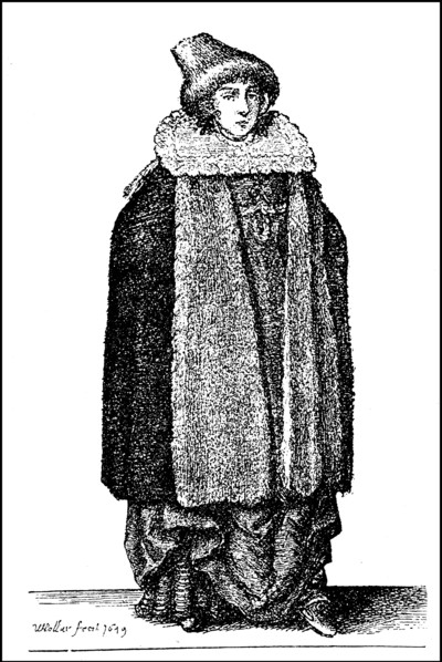Noblewoman from Prague in the mid-17th century