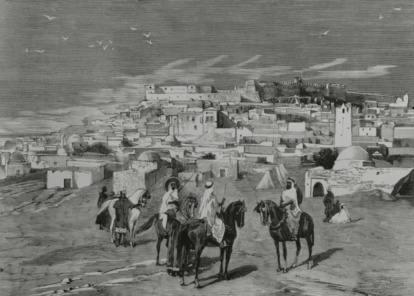 Entry of the French army into Tunisian territory