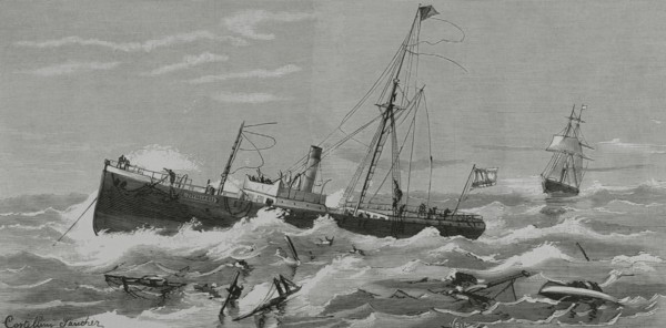 Spain, Shipwreck of the "Jovellanos" steamboat