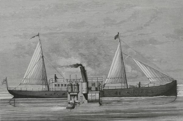 The "Hydromotor", Vessel moved by hydraulic driving force