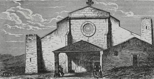 Spain, Bayona, Collegiate of Santa Maria