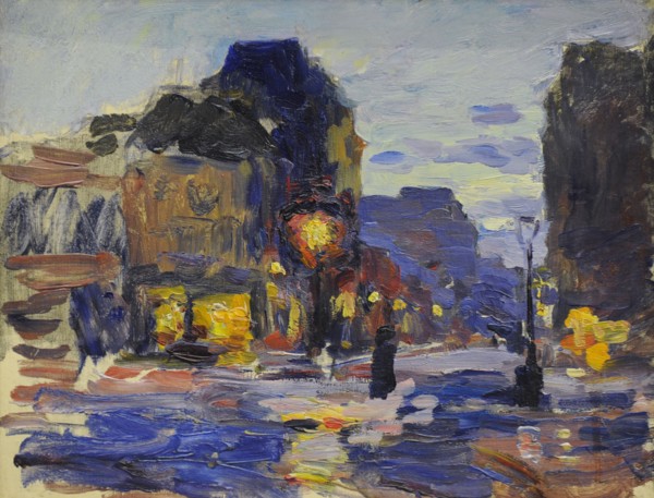 Ludwik de Laveaux, A Street in Paris, 1892-1893