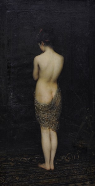 Pantaleon Szyndler, Bathing Girl, 1881-1884