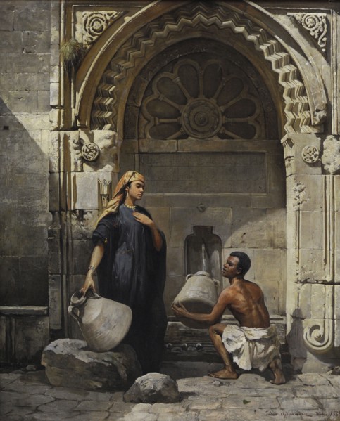 Tadeusz Ajdukiewicz, At the Well, 1888