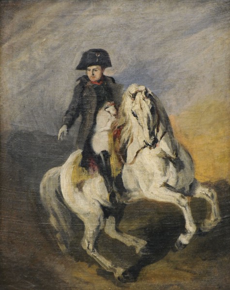 Piotr Michalowski, Napoleon on a Grey Horse, before 1846