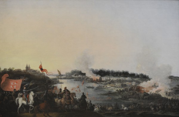 Battle of Zboriv, Painting by Jan Piotr Norblin de la Gourdaine