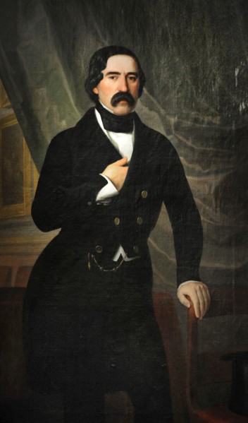Nazario Carriquiri Ibarnegaray, Portrait by Antonio María Esquivel y Suarez de Urbina