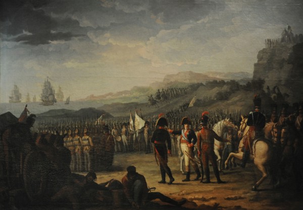 El Panadero, Marquis of La Romana and his troops set sail, 1809