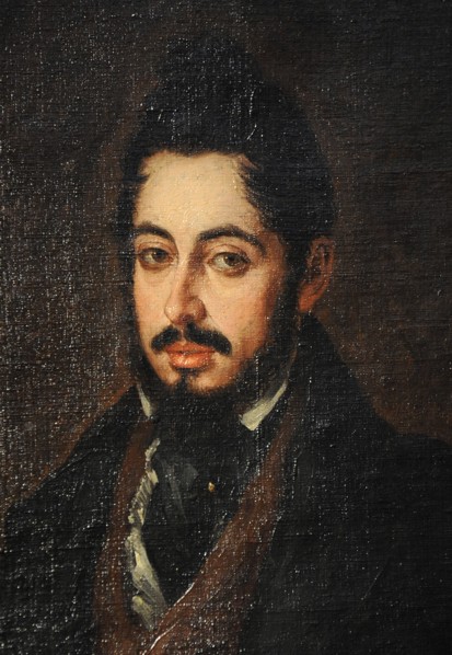 Mariano Jose de Larra, Portrait by Jose Gutierrez de la Vega