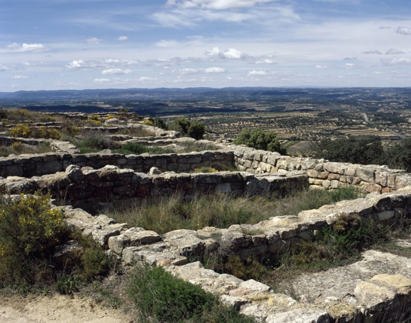 Iberian settlement of San Antonio, Calaceite, Teruel province, Aragon, Spain,