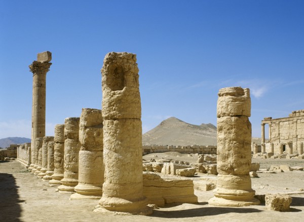 Oasis of Tadmor, Syria, Palmyra,