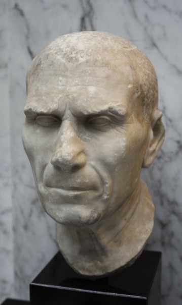 Roman bust of a man