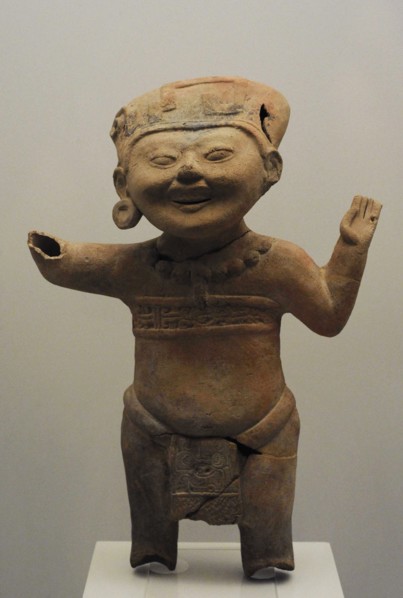 Smiling human figure