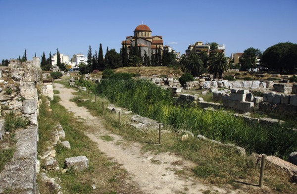 Area of Kerameikos, Greece, Athens,