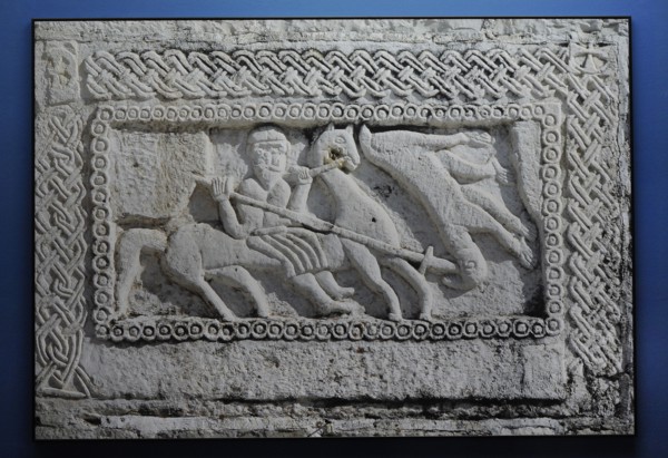Relief on the Church of St Mary in Zrnovnica