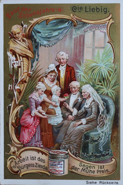 Picture series course of the life years