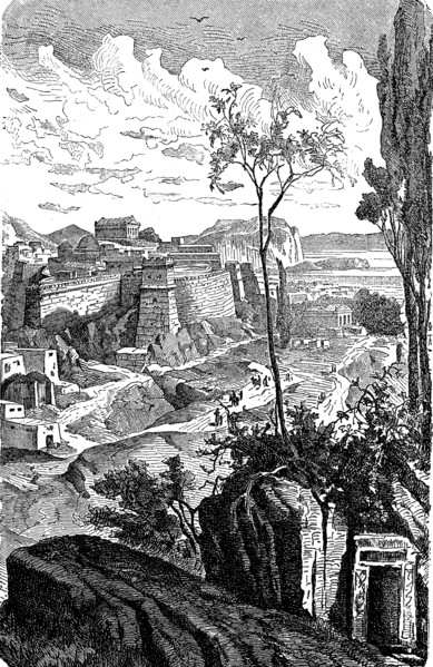 The acropolis of Mycenae