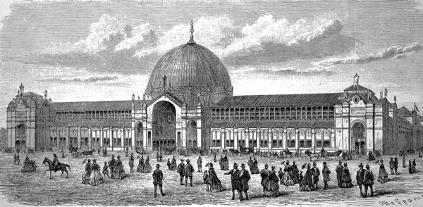 Palace of the Industrial Exhibition in London