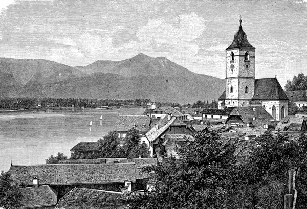 Sankt Wolfgang am Wolfgangsee in Austria
