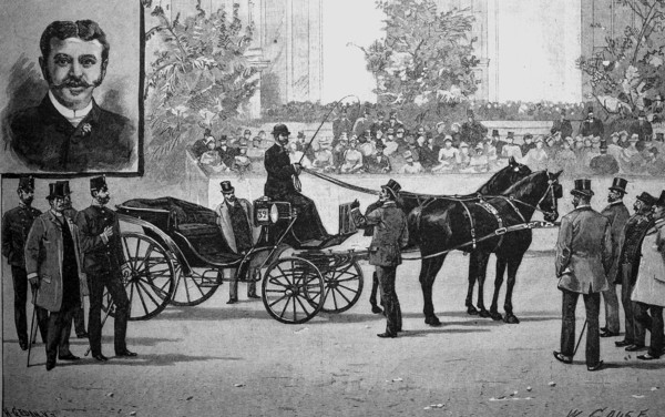 Fiaker and Fiakerkutscher in Vienna
