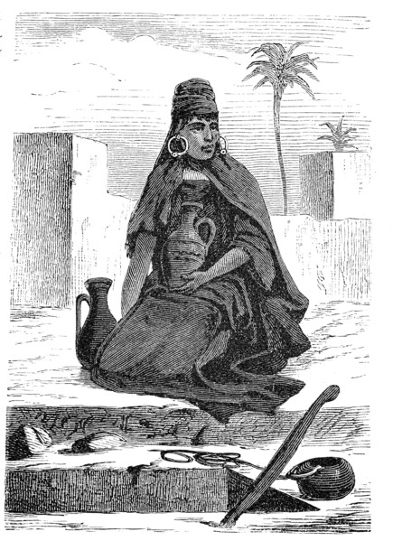 Nomad woman from Tunis