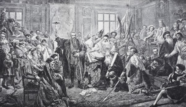 The Union of Lublin from 1 July 1569