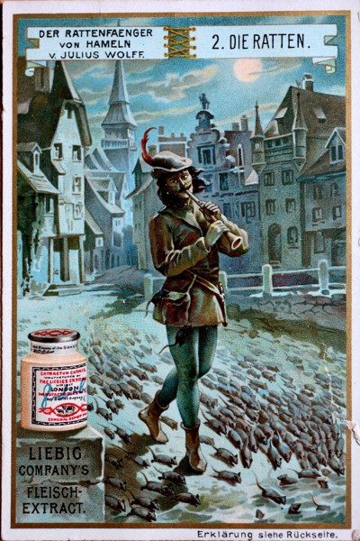 Picture series The Pied Piper of Hamelin