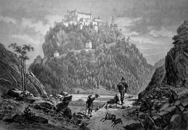 Castle Hochosterwitz in Carinthia