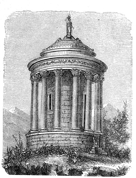 The Vesta Temple in Tivoli